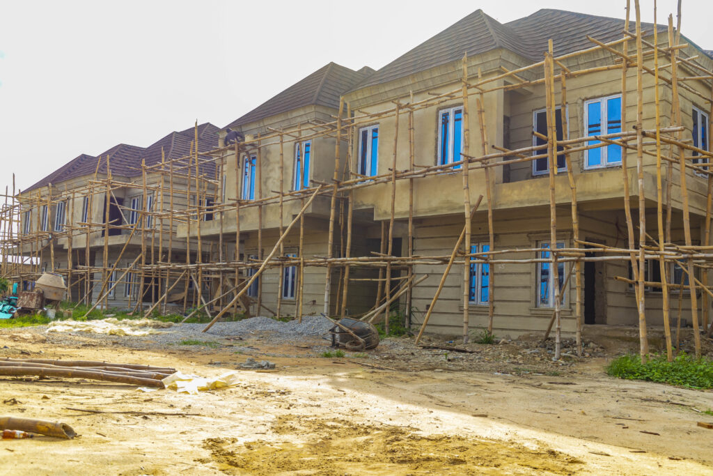 Residential housing development in Ibadan, Nigeria